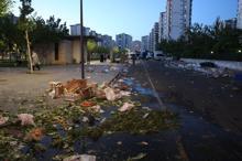 Gönüllü kadınlar, pazardaki sebze meyve atıklarını toplayıp gübreye dönüştürüyor