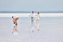 Düğün fotoğraflarının yeni adresi Tuz Gölü