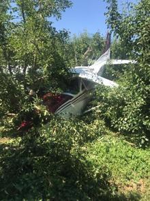 Bursa'da eğitim uçağı zorunlu iniş sırasında düştü: 2 yaralı