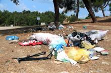 Adana'da mesire alanları, piknikçilerin çöpleriyle doldu