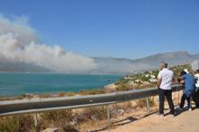 Mersin Aydıncık'taki orman yangını ikinci gününde