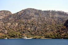 Marmaris'te 9 gün süren yangın kontrol altında, soğutma çalışması sürüyor