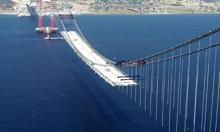 1915 Çanakkale Köprüsü'nün yolu göründü