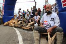 Rize'de 'formulaz' tahta araba yarışları heyecanı