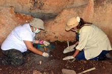 1800 yıllık aristokrat mezarları gün yüzüne çıkarılıyor