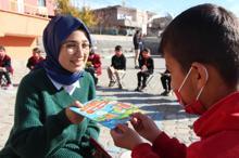 Masalbüs köy okulları için yollara düştü