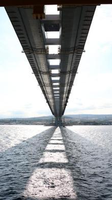 Cumhurbaşkanı Erdoğan, 1915 Çanakkale Köprüsü son tabliye yerleştirme törenine katılacak