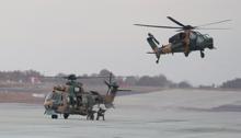 ATAK ve Cougar As-532 helikopterlerinden nefes kesen tahliye tatbikatı