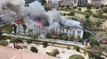 Balıklı Rum Hastanesi'nde yangın