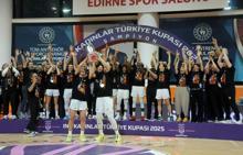 Kadınlar Basketbol Türkiye Kupası'nda şampiyon ÇBK Mersin oldu