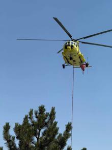 Konya'da orman yangını