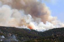 Eskişehir'de çıkan orman yangını, 3'üncü günde Afyonkarahisar'da sürüyor