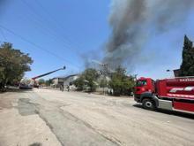 Gaziantep'te halı fabrikasında çıkan yangın kontrol altında