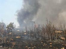 Şırnak’ta örtü yangını