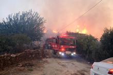 Alanya'daki orman yangınında 2'nci gün