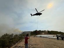 Alanya'daki orman yangınında 3'üncü gün