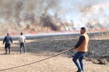 Yüksekova'da Nehil Sazlığı'nda yangın