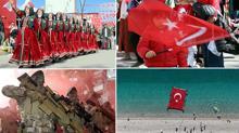 Yurtta '29 Ekim Cumhuriyet Bayramı' coşkusu
