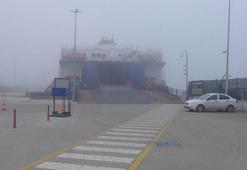 Bandırma'da yoğun sis deniz ulaşımını etkiledi