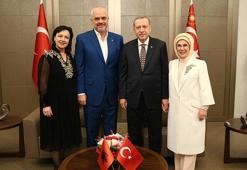 Cumhurbaşkanı Erdoğan Arnavutluk Başbakanı Rama'yı kabul etti