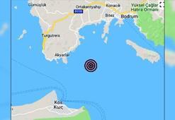 Bodrum 2 depremle sallandı