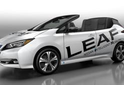Nissan'dan üstü açılır yepyeni otomobil: LEAF