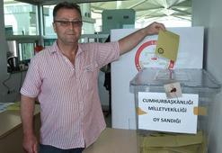 Gümrük kapılarında 5 günde 2 bin 876 kişi oy kullandı