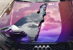 Şimdi de soyulabilir otomobil boyası yaptılar