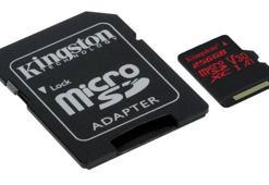 Kingston’dan 256 GB’lık yeni microSD Kart