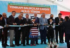 Yenilenen Kumkapı Balıkçılar Çarşısı’nın açılışı yapıldı