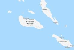 Solomon Adaları’nda 6.5 büyüklüğünde deprem
