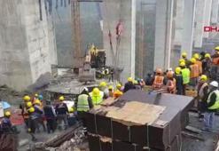 Kuzey Marmara Otoyolu'nda viyadük çöktü, işçiler enkaz altında kaldı