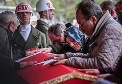 Şehit üsteğmen son yolculuğuna uğurlandı