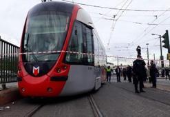 Cevizlibağ'da tramvay kazası
