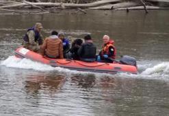 Meriç Nehri'ndeki adacıkta saklanan 13 kaçak göçmen yakalandı