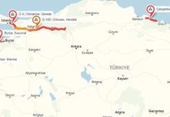 Yandex Navigasyon bayram trafiği haritasını çıkardı