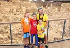 4 kişilik aile, bisikletle 27 günde Göbeklitepe'ye ulaştı