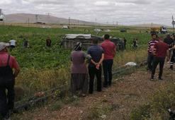 TIR ile çarpışan işçi minibüsü tarlaya devrildi: 7 ölü, 11 yaralı