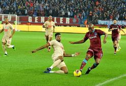 Süper Lig'in 13'üncü haftasında Trabzonspor ile Galatasaray 1-1 berabere kaldı