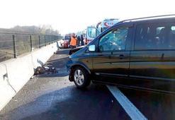 Demirtaş'ı ziyarete giden ailesi kaza geçirdi: 8 yaralı