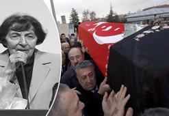 Rahşan Ecevit, son yolculuğuna uğurlanıyor