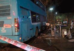 Kartal Sahilyolu'nda halk otobüsü durağa daldı: 3'ü ağır, 5 yaralı