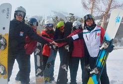 Snowboard Milli Takımı Erzurum’da kampta