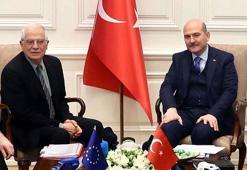 Bakan Soylu, AB Dış İlişkiler heyeti ile görüştü