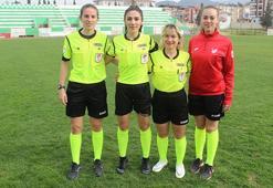 Kadınlar Günü'nde yeşil sahalar onlara emanet