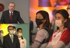 Cumhurbaşkanı Erdoğan, 8'inci Fetih Kupası Okçuluk Yarışması'nın ödül töreninde konuştu
