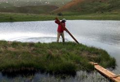 Erzincan'da, yüzen adalara ilgi