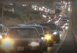 Kırıkkale'deki 'Kilit Kavşak' kilitlendi, kilometrelerce araç kuyruğu oluştu