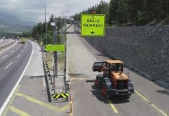 Kaçış rampaları 174 kazayı önledi