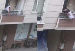 Halkalı'da akrabalarıyla tartışan kişi balkonundan böyle düştü